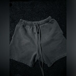 Fear of God Essentials Black Shorts